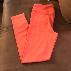 Victoria’s Secret medium orange leggings